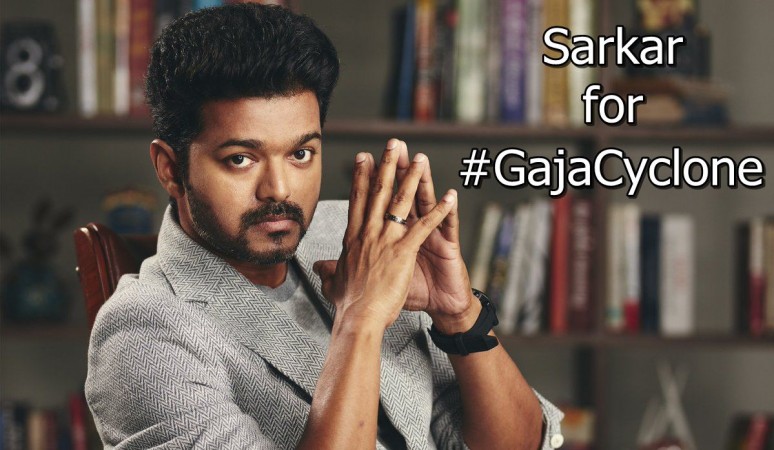 Vijay's Sarkar has contributed for Gaja Cyclone flood relief. Vijay's Sarkar
