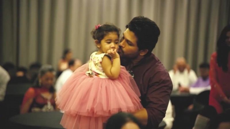 Allu Arjun's daughter Arha Allu Arjun's daughter Arha