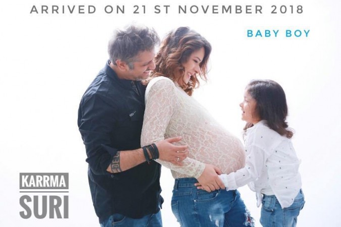 Udita Goswami, Mohit Suri with daughter Devee Udita Goswami, Mohit Suri, daughter Devee