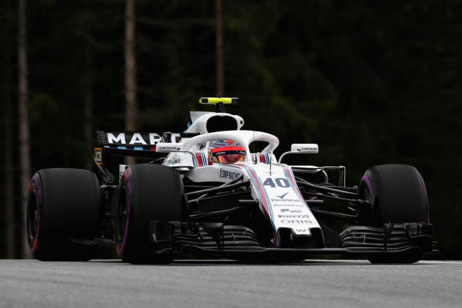 Robert Kubica driving the (40) Williams Martini Racing FW41 Mercedes Robert Kubica