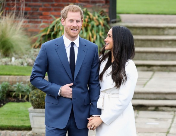Prince Harry and Meghan Markle during an official photocall to announce their engagement Meghan Markle Prince Harry