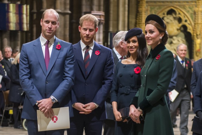   William, Harry, Kate and Meghan 