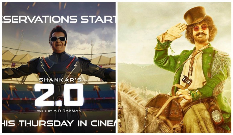 2.0 vs Thugs of Hindostan box office collection 2.0 vs Thugs of Hindostan box office collection