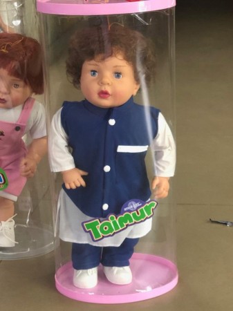 Taimur lookalike doll Taimur lookalike doll