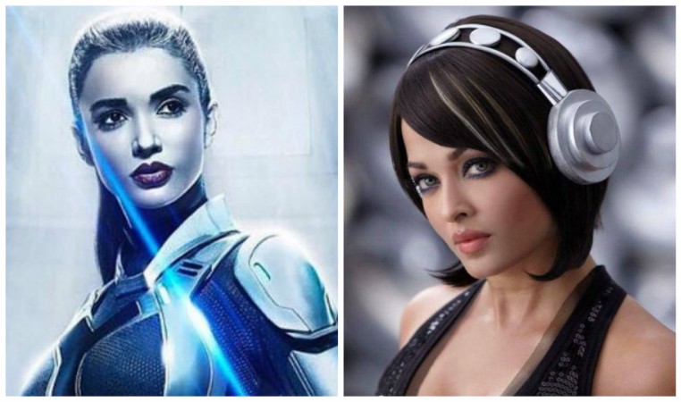 Amy Jackson in 2.0 vs Aishwarya Rai Bachchan in Robot Amy Jackson in 2.0 vs Aishwarya Rai Bachchan in Robot