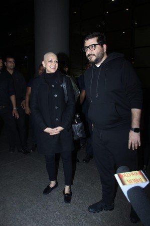 Sonali Bendre, husband Goldie Behl Sonali Bendre, Goldie Behl