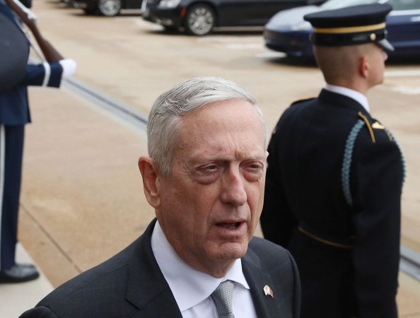 US Secretary of Defense Jim Mattis jim mattis
