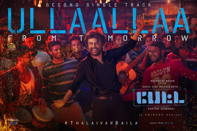 Rajinikanth's Petta second song titled Ullaallaa. Petta Second Song