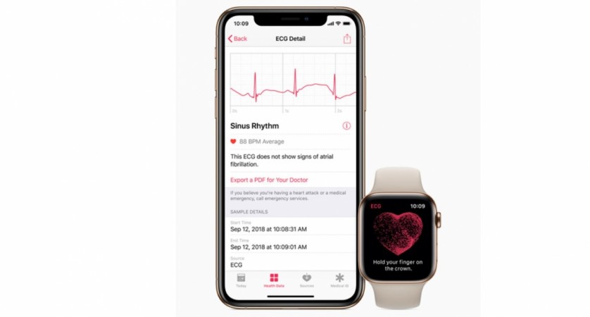 Apple, watchOS 5.1.2, ECG app, Watch Series 4