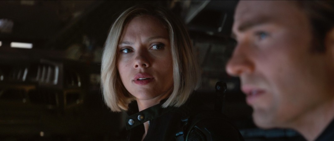 Black Widow and Captain America Avengers Endgame