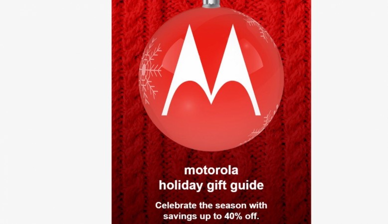Motorola is offering up to $320 discount on Moto X4, Z2, Z3, G6 and Moto Mods. Motorola, Christmas, savings, 2018, sale,