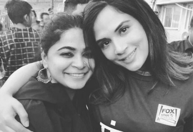 Richa Chadha and Ashwiny Iyer Tiwari Richa Chadha