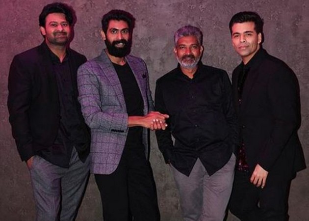 Prabhas, Rana Daggubati and SS Rajamouli with Karan Johar on Koffee With Karan Prabhas, Rana Daggubati and SS Rajamouli with Karan Johar on Koffee With Karan