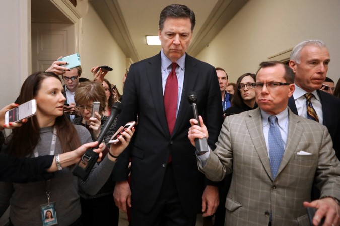 WASHINGTON, DC - DECEMBER 07: Former Federal Bureau of Investigation Director James Comey (Photo by Chip Somodevilla/Getty Images) Former FBI Director James Comey Testifies Before House Judiciary Committee
