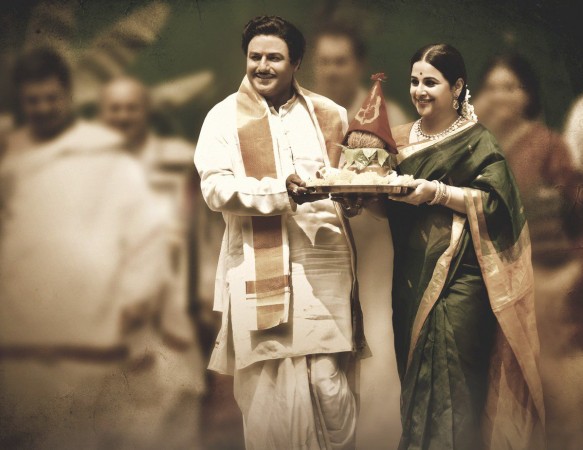 Balakrishna and Vidya Balan from the upcoming biopic titled NTR Kathanayakudu NTR's Kathanayakudu