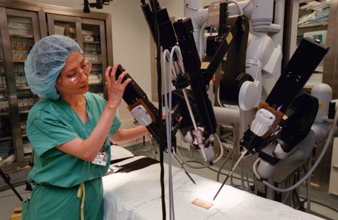 Surgical robot (Representational image) surgical robot