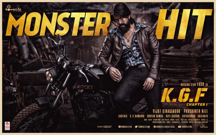 Yash's KGF has come out with flying colors at US box office. Yash in KGF