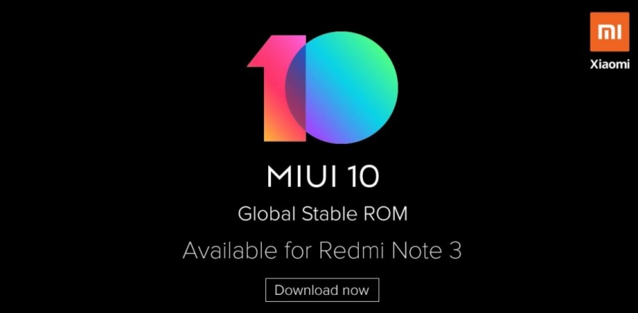 Xiaomi Redmi Note 3 finally gets Android Nougat-based MIUI 10 global stable ROM Xiaomi, Redmi Note 3, MIUI 10, Android Nougat