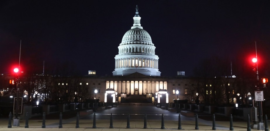 The U.S. Capitol is seen as the federal government is in a partial shutdown, on December 23, 2018 in Washington, DC. US Capitol