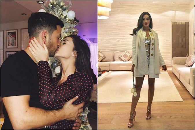 Amy Jackson locking lips with her boyfriend George Panayiotou Amy Jackson locking lips with her boyfriend George Panayiotou
