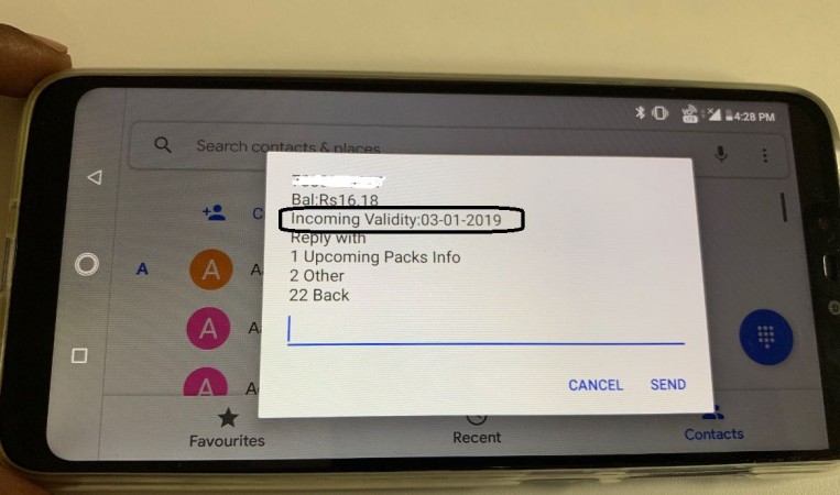 Airtel prepaid incoming validity will end if the customer does not maintain a minimum of Rs 35 currency balance per month. Airtel, minimum balance, prepaid service