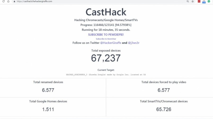 As per the latest numbers, it has affected more than 65,000 smart TVs with Chromecast CastHack, bug, Google, Chromecast, Home smart speakers, smart TVs