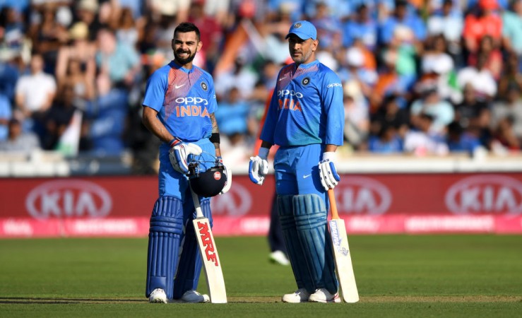 Virat Kohli and MS Dhoni will be the key men in the homestretch to the 2019 cricket World Cup. Virat Kohli MS Dhoni India cricket team