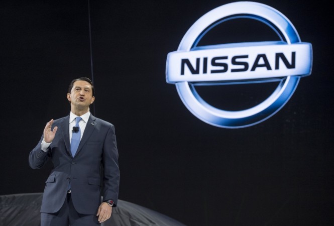 Jose Munoz, Chief Performance Officer and Chairman of Nissan North America, speaks during the 2017 North American International Auto Show in Detroit, Michigan, January 9, 2017. Jose Munoz