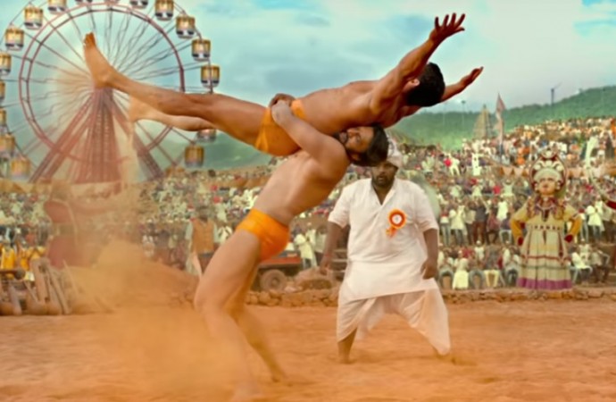 A teaser from <span>Sudeep</span>'s <span>Paiwan</span> released <span>online</span>. Sudeep's Pailwan Teaser released