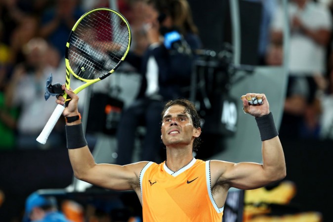 Nadal has won 97 per cent of his first serve points. Rafael Nadal