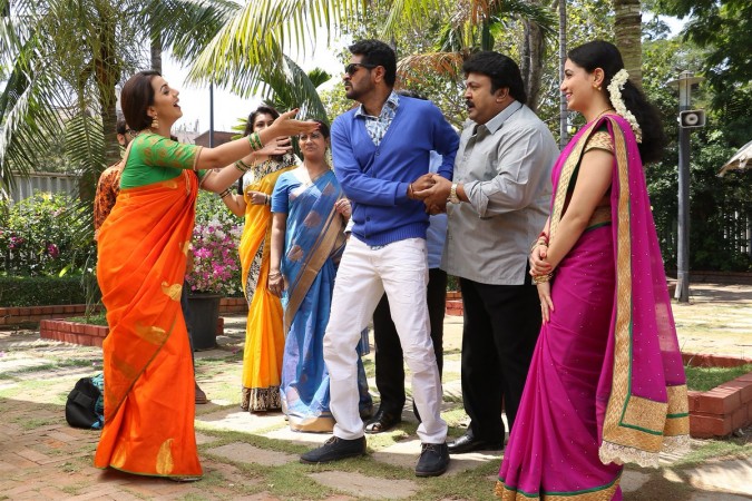 Prabhu Deva and Nikki Galrani in Charlie Chaplin 2. Charlie Chaplin 2