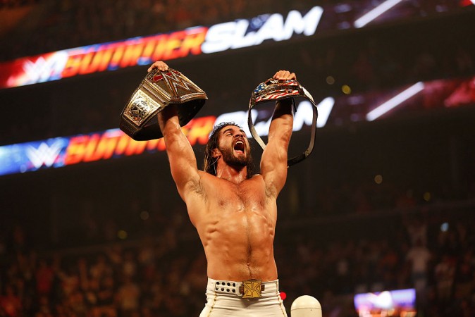 Seth Rollins is the favourite to win the men's Royal Rumble match. Seth Rollins WWE