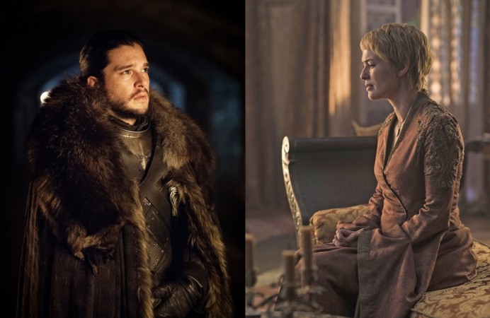 Jon Snow and Cersei Lannister in Game of Thrones season 8 Game of Thrones season eight theory