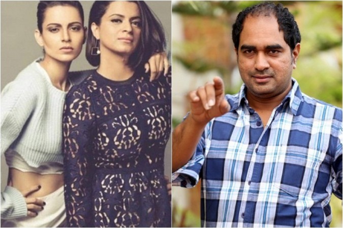Kangana Ranaut, sister Rangoli Chandel, Krish Jagarlamundi Kangana Ranaut, sister Rangoli Chandel, Krish Jagarlamundi