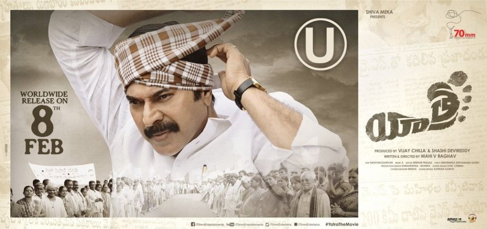 Mammootty in Yatra Mammootty in Yatra