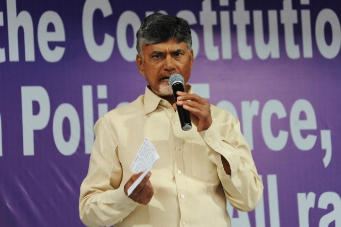 Chief Minister of Andhra Pradesh state and President of Telugu Desam Party (TDP) Chandrababu Naidu. chandrababu naidu