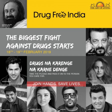 Drug Free India Ravi Shankar