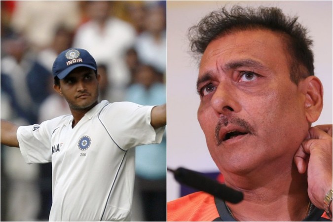 Sourav Ganguly Ravi Shastri