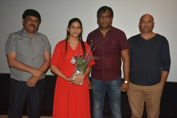Suresh Sharma, Sapna Choudhary, Dhiraj Verma and Santosh Kashyap Suresh Sharma, Sapna Choudhary, Dhiraj Verma and Santosh Kashyap