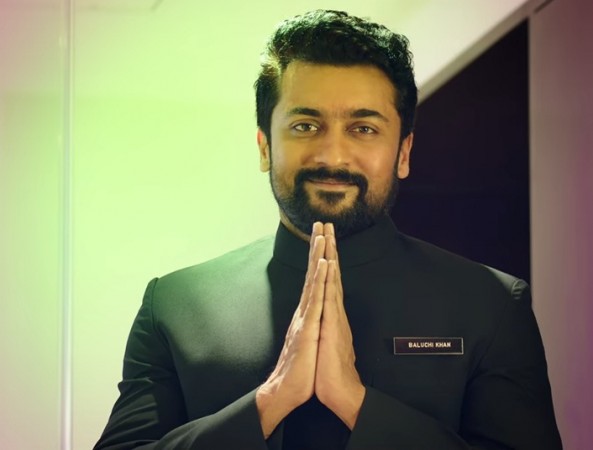 A screen shot from Suriya's NGK. Suriya in NGK