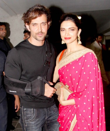 Hrithik Roshan, Deepika Padukone Hrithik Roshan, Deepika Padukone