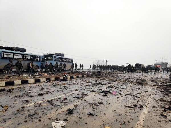 Death toll has risen to 45. Pulwama bomb blast