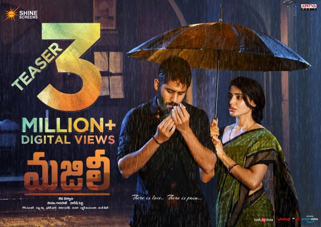 Samantha Akkineni and Naga Chaitanya in Majili Samantha Akkineni and Naga Chaitanya in Majili