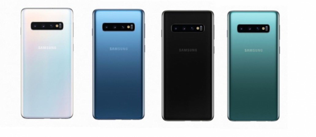 Samsung Galaxy S10 series is offered in several vivid colour options. Samsung, Galaxy S10, colours