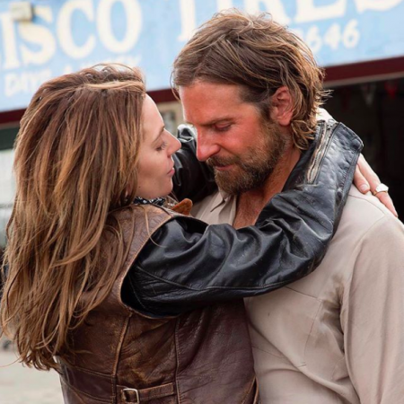 Lady Gaga and Bradley Cooper in A Star is Born Lady Gaga