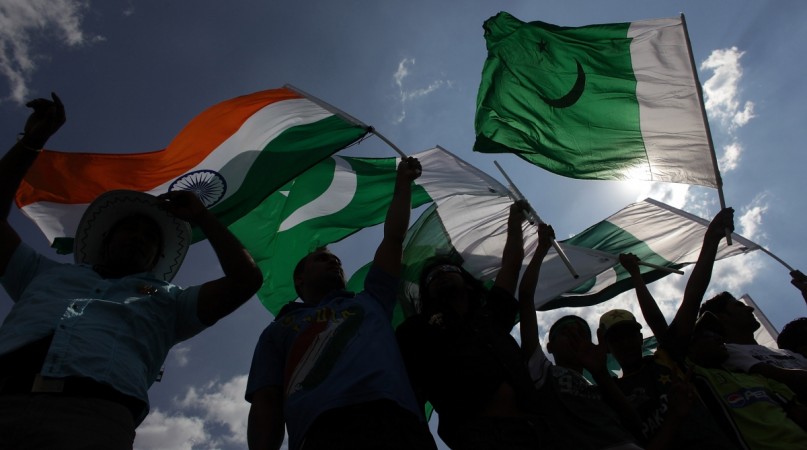 Pakistan blamed India’s ruling Bharatiya Janata Party for “whipping up war hysteria” over claims that India shot down a Pakistani plane during the February standoff. India Pakistan flag