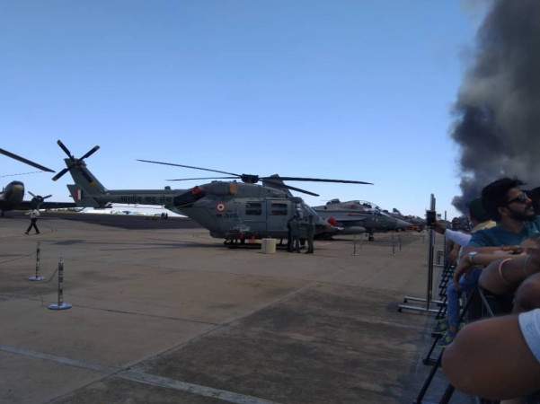 Aero India fire mishap Aero India fire mishap