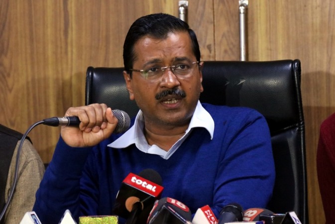 New Delhi: Delhi Chief Minister Arvind Kejriwal addresses a press conference in New Delhi on Feb 14, 2019 arvind kejriwal