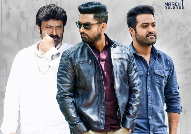 Nandamuri Balakrishna, Kalyan Ram and Jr NTR