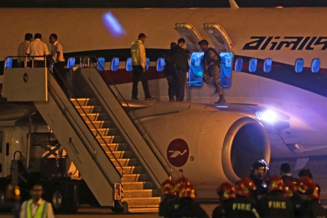 The plane made an emergency landing after a man apparently attempted to hijack the aircraft. Bangladesh plane hijack